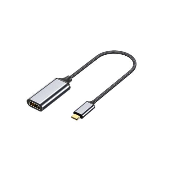 Tuhatu QG05 8K 60 Hz Görüntü Kalitesi Type-C to HDMI Dönüştürücü 15cm