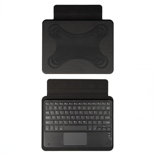 Tuhatu Border Keyboard 13’’ inç Universal Bluetooh Bağlantılı Standlı Klavyeli Tablet Kılıfı