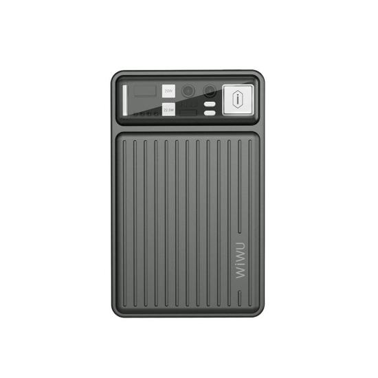 Wiwu Wi-P004 Trunk Serisi Type-C Lightning Çıkışlı Taşınabilir Powerbank PD 22.5W 10000mAh