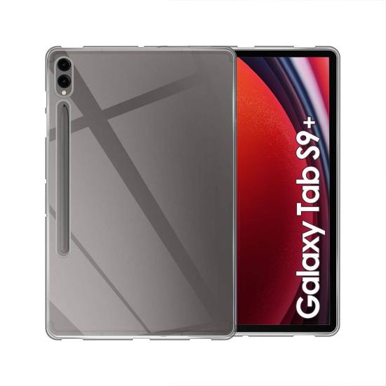 Galaxy Uyumlu Tab S9 Plus Kılıf Tuhatu Tablet Süper Silikon Kapak