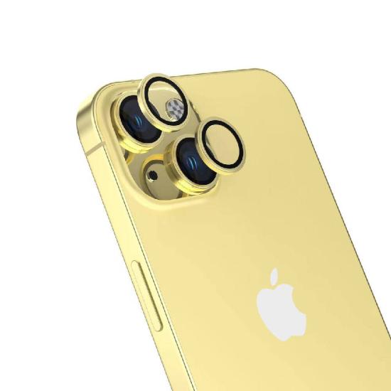 iPhone Uyumlu 15 Plus Tuhatu CL-15 Parmak İzi Bırakmayan Anti-Reflective Kamera Lens Koruyucu