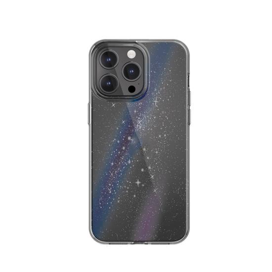 iPhone Uyumlu 15 Pro Max Kılıf Çift Katmanlı IMD Baskılı Bumper Lisanslı Switcheasy Cosmos Nebula Kapak