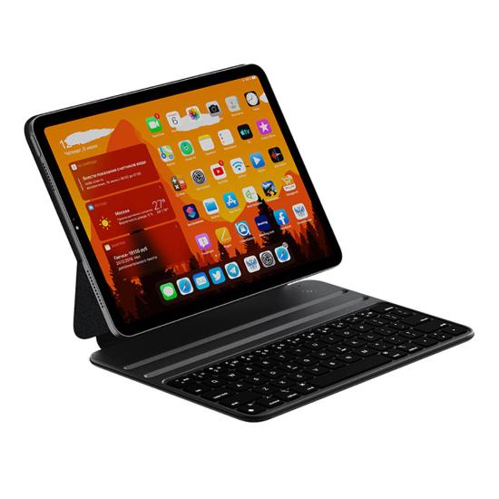 iPad Uyumlu Air 10.9 2020 (4.Nesil) Wiwu F16 Klavyeli Standlı Magnetik Kılıf