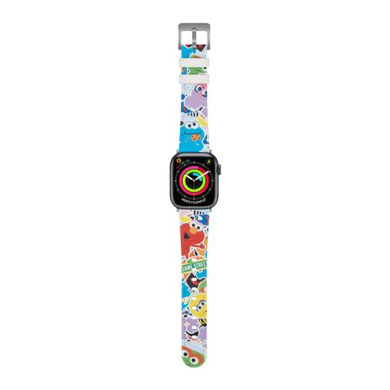 Watch 42mm Casebang Sesame Street Serisi Deri Saat Kordon