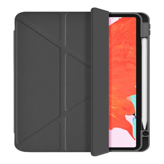 iPad Uyumlu Pro 11 2020 (2.Nesil) Wiwu 360° Dönebilen Standlı Magnetik Koruyucu Tablet Kılıfı