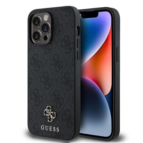 iPhone Uyumlu 14 Pro Max Kılıf Guess Orjinal Lisanslı Magsafe Şarj Özellikli Small 4G Classic Kapak