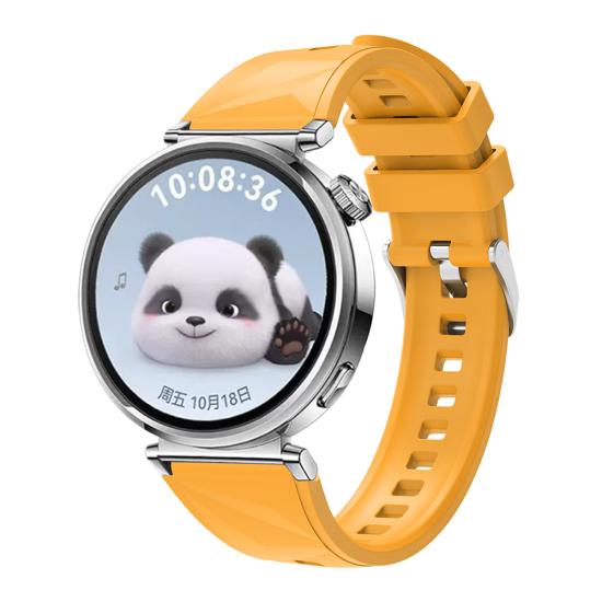 Huawei Uyumlu Watch GT5 41mm Tuhatu Hasna9 Silikon Kordon Strap Kayış