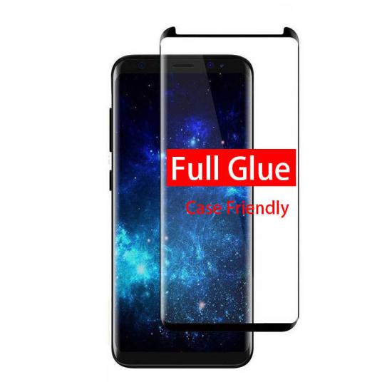 Galaxy Uyumlu S9 Tuhatu Full Yapışkanlı Cam Ekran Koruyucu