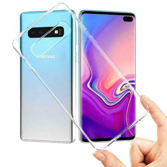 Galaxy Uyumlu S10 Kılıf Tuhatu Süper Silikon Kapak